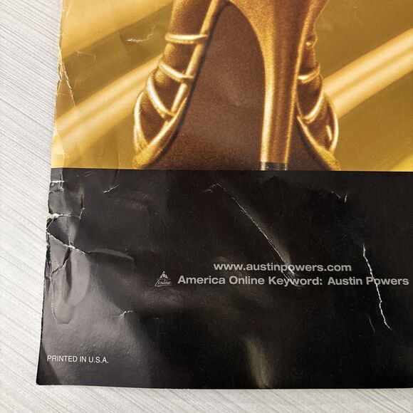 Austin Powers in Goldmember Original Theatrical One Sheet Gold  Poster 27X40 - Picture 2 of 6